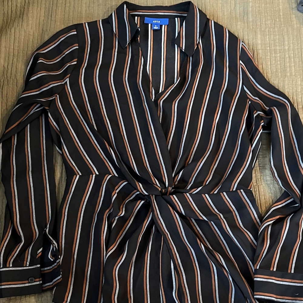 Apt 9 Striped Blouse